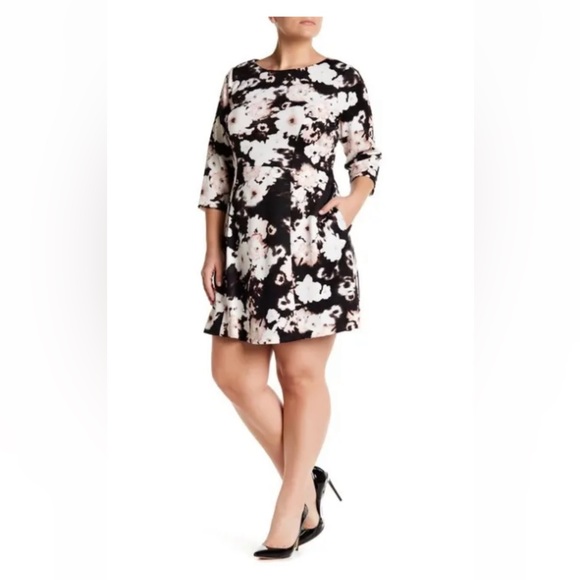 Vince Camuto Dresses & Skirts - Vince Camuto Floral Dress, 16W: B1